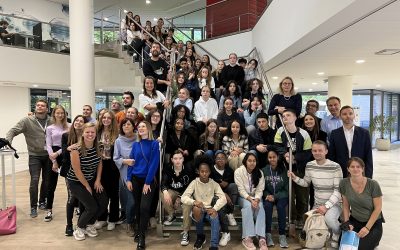 Students at Brussels Science Conference
