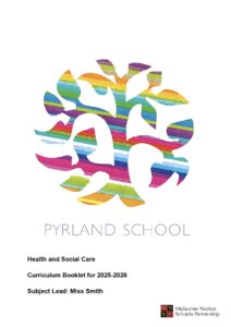Health And Social Care Curriculum Booklet Front Cover