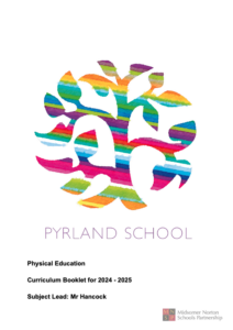 Pe Curriculum Booklet Front Cover