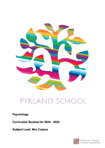 Psychology Curriculum Booklet Front Cover