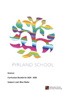 Science Curriculum Booklet Front Cover