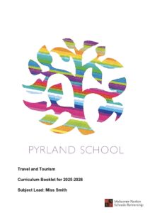 Travel And Tourism Curriculum Booklet Front Cover