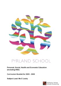 Pshe Curriculum Booklet Front Cover