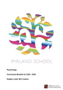 Psychology Curriculum Booklet Front Cover