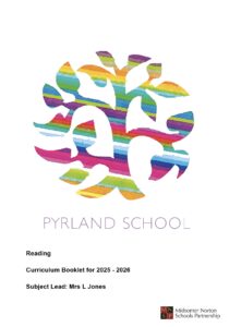 Reading Curriculum Booklet Front Cover