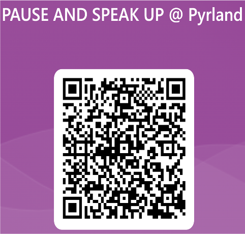 Pause And Speak Up Qr Code